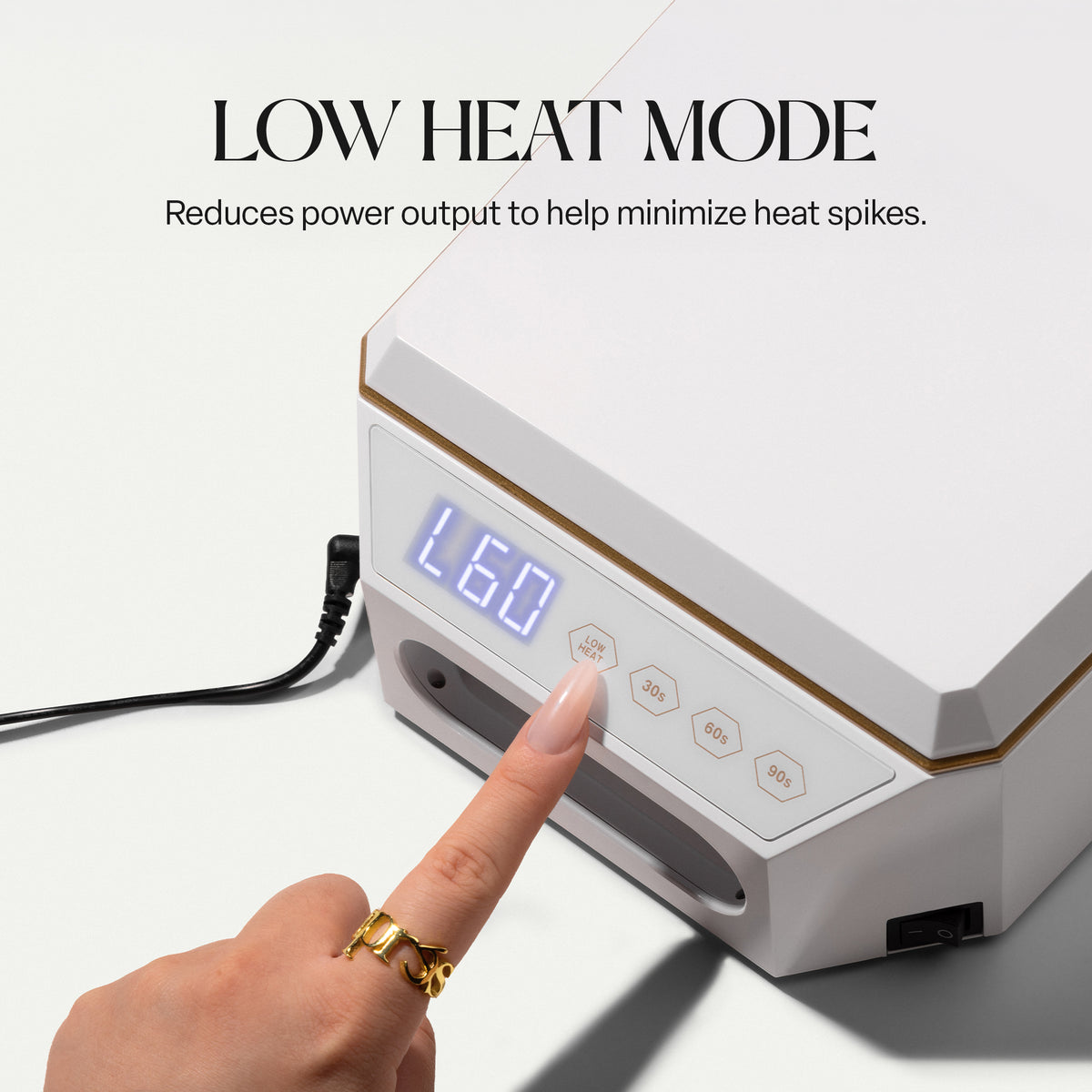 MINI NOVA LED LAMP | WHITE - AFTER