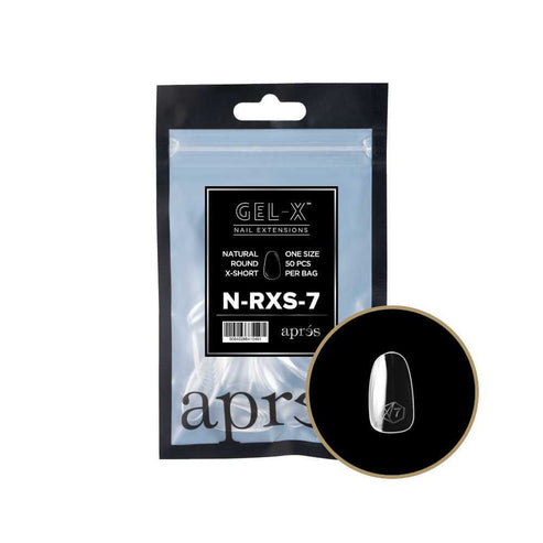 GEL-X NATURAL ROUND X-SHORT 2.0 REFILL BAG