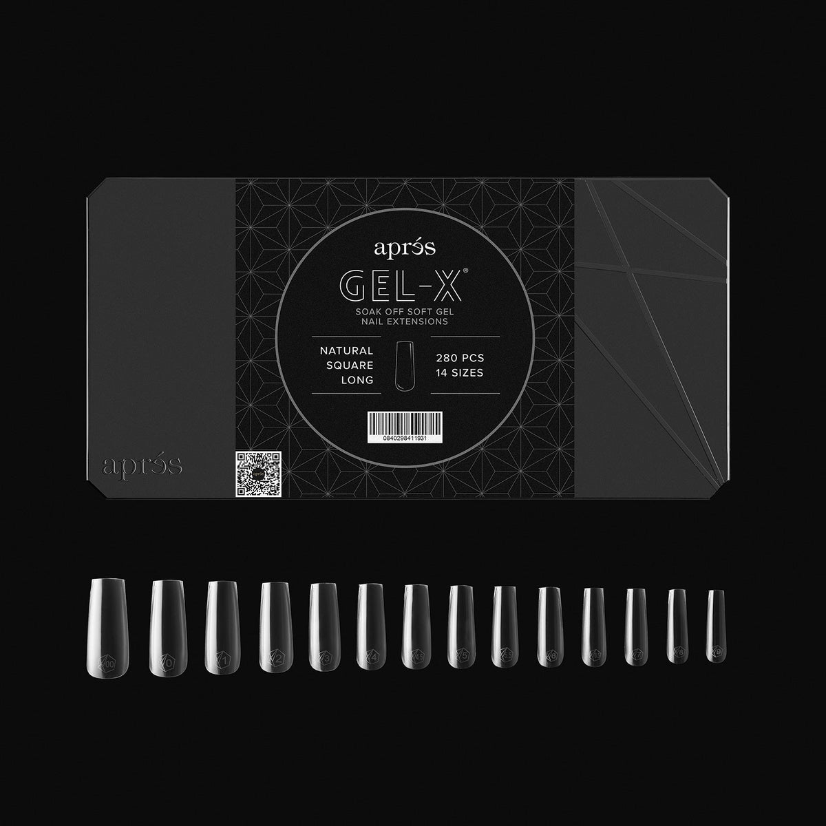 GEL-X NATURAL SQUARE BOXES