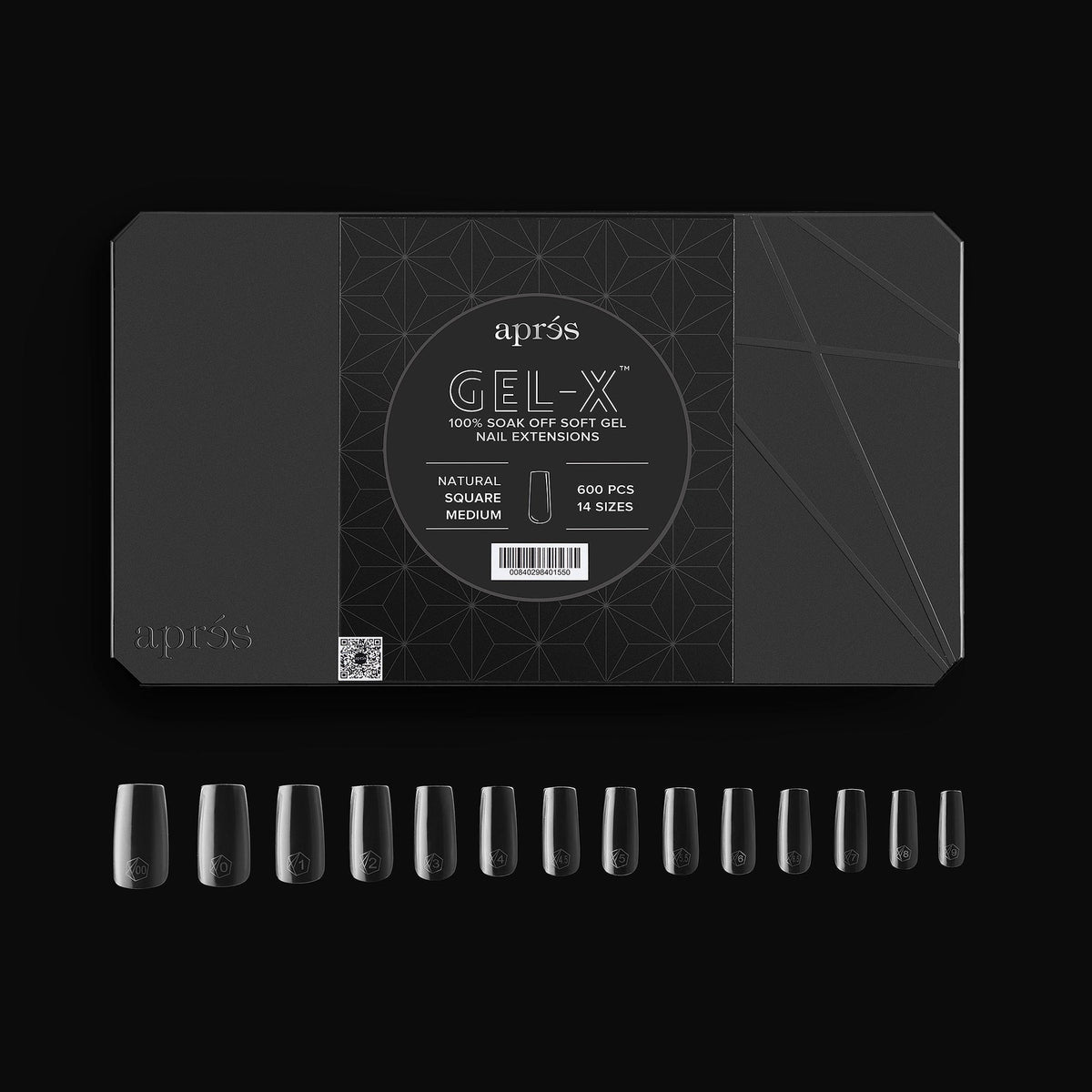 GEL-X NATURAL SQUARE BOXES