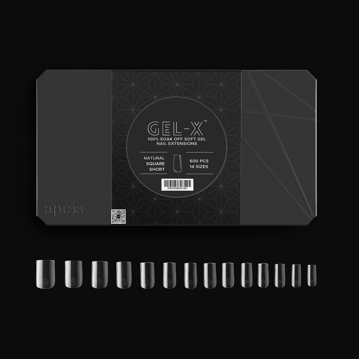 GEL-X NATURAL SQUARE BOXES