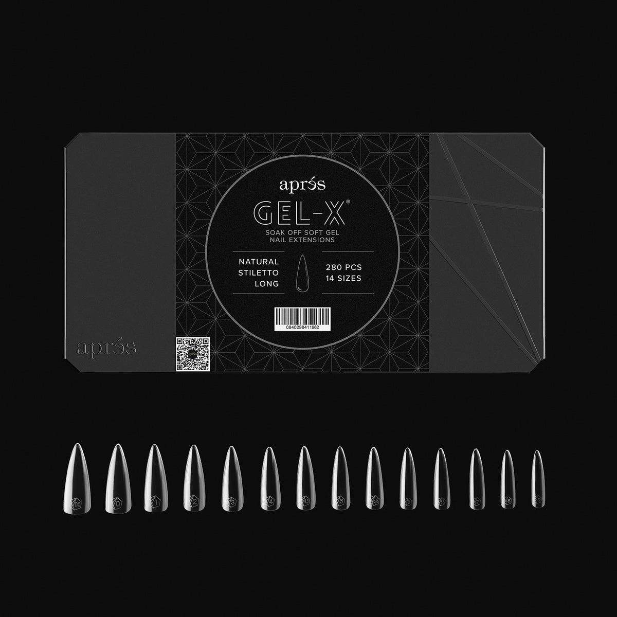 GEL-X NATURAL STILETTO BOXES