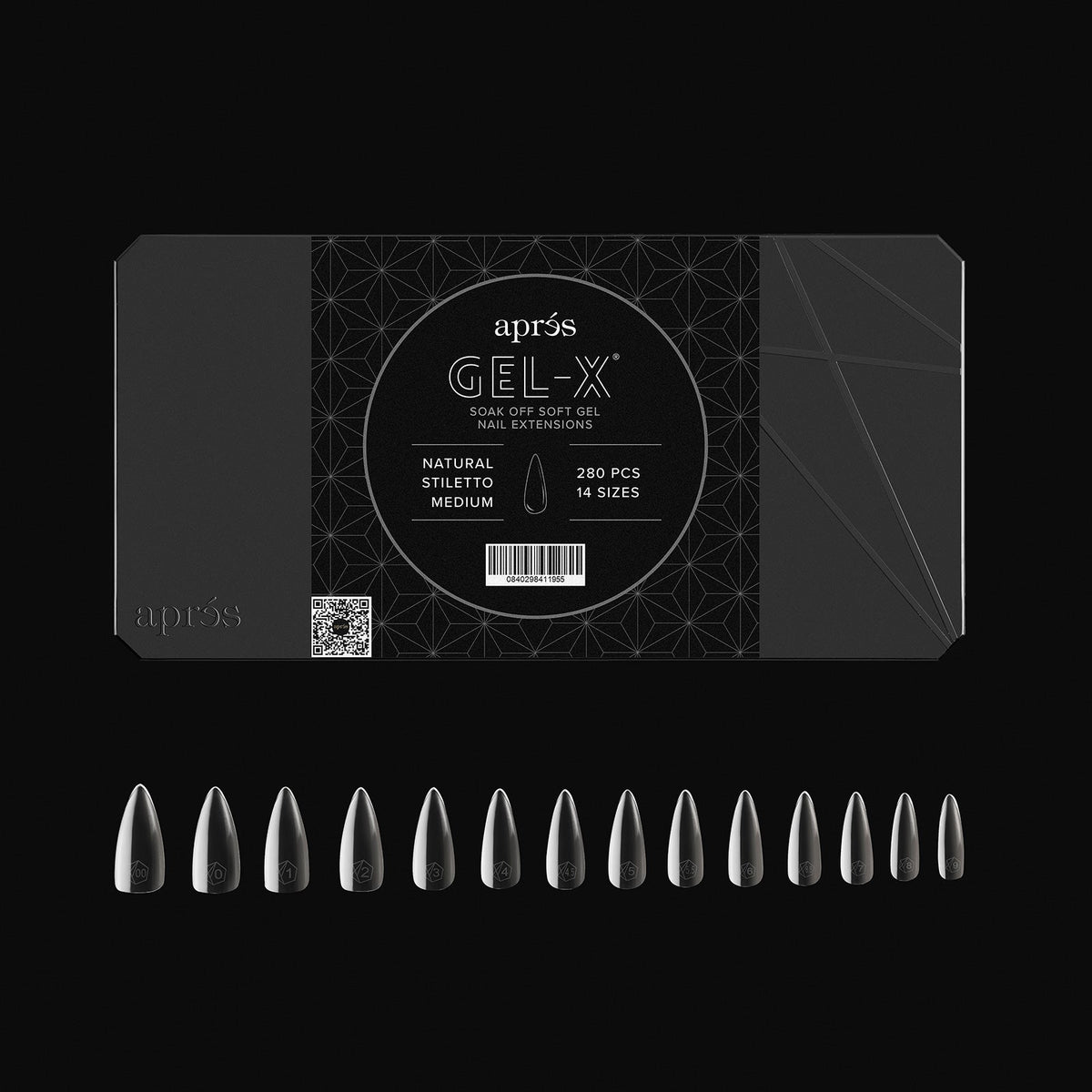 GEL-X NATURAL STILETTO BOXES