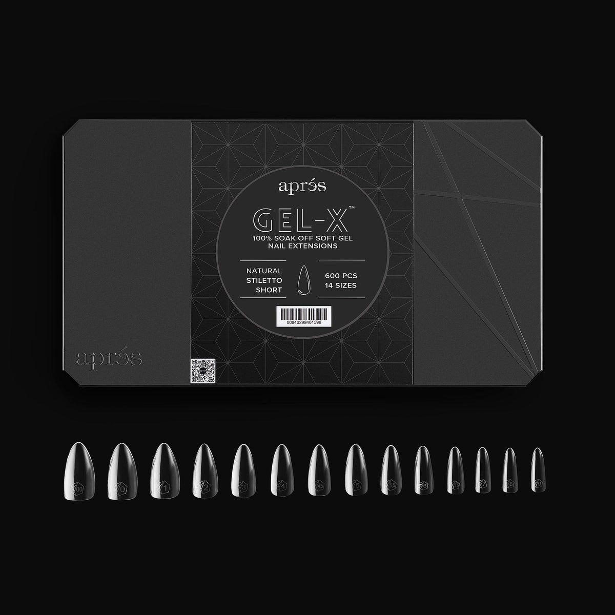 GEL-X NATURAL STILETTO BOXES