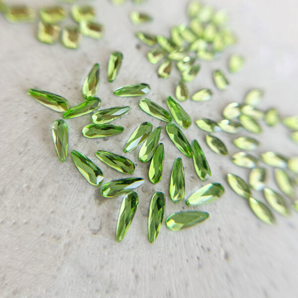 ENSEMBLE COMPLET | DIAMANTS FORMES | VERT - MEM