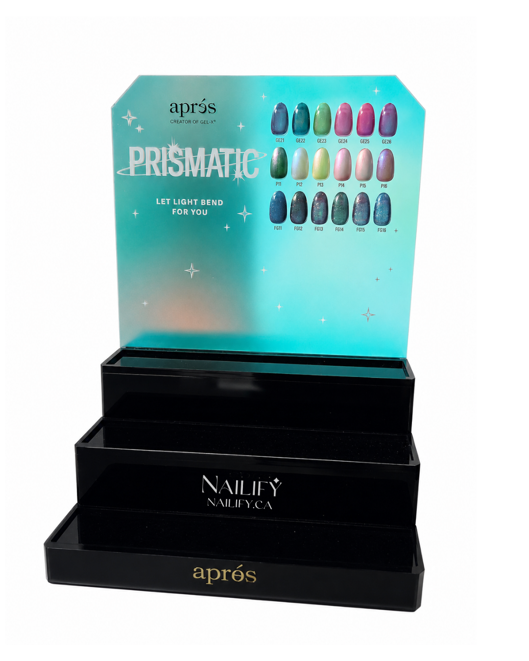 PRÉSENTOIR ET NUANCIER | PRISMATIC - APRÉS NAIL