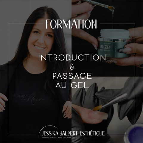 FORMATION INTRODUCTION ET PASSAGE AU GEL - JESSIKA JALBERT