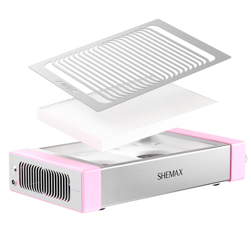SHEMAX STYLE PRO NL | 𝗥𝗢𝗦𝗘 - PROFESSIONAL DUST COLLECTOR FOR MANICURE