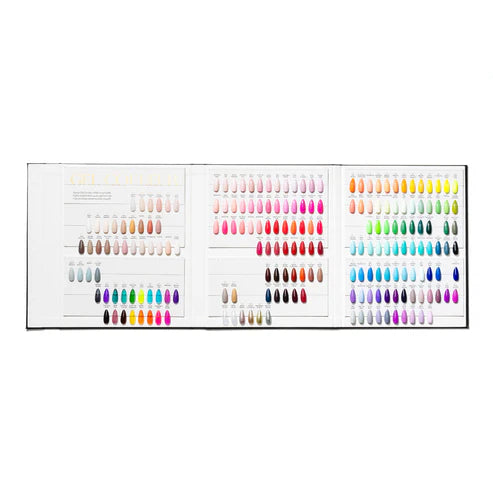 NUANCIER (SWATCH BOOK) | COLLECTION COMPLÈTE GEL COULEUR - APRÉS NAIL