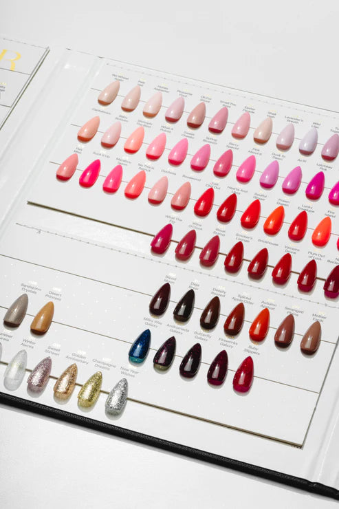 NUANCIER (SWATCH BOOK) | COLLECTION COMPLÈTE GEL COULEUR - APRÉS NAIL