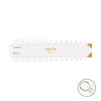 ALMOND/ROUND X-SHORT - NATURAL | GEL-X TIP SWATCH - APRÉS NAIL