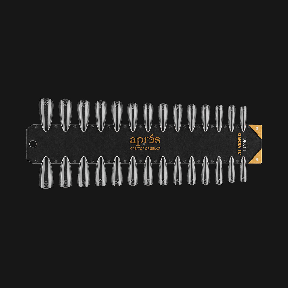 ALMOND LONG - NATURAL/SCULPTED | GEL-X TIP SWATCH - APRÉS NAIL