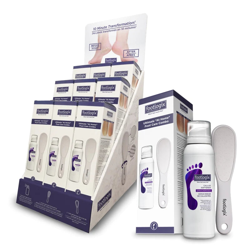 PRÉSENTOIR ULTIME DE SOINS DES PIEDS À DOMICILE - FOOTLOGIX