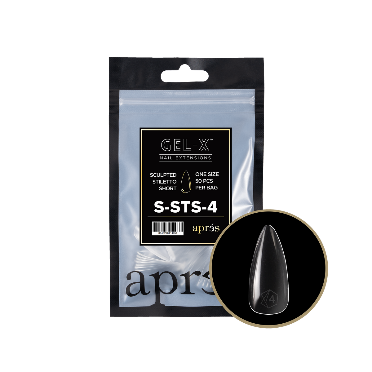 GEL-X SCULPTED STILETTO SHORT 2.0 REFILL BAG