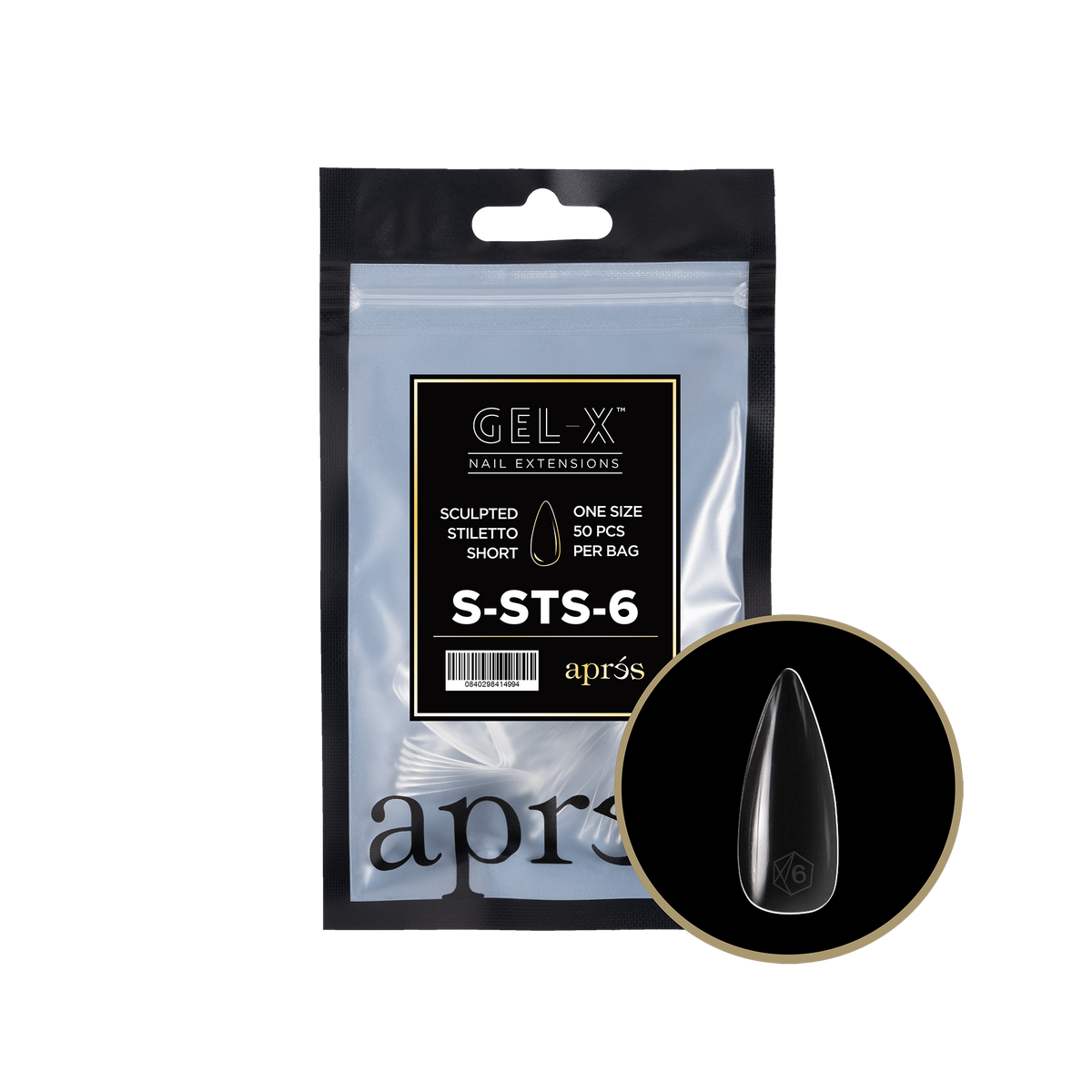 GEL-X SCULPTED STILETTO SHORT 2.0 REFILL BAG