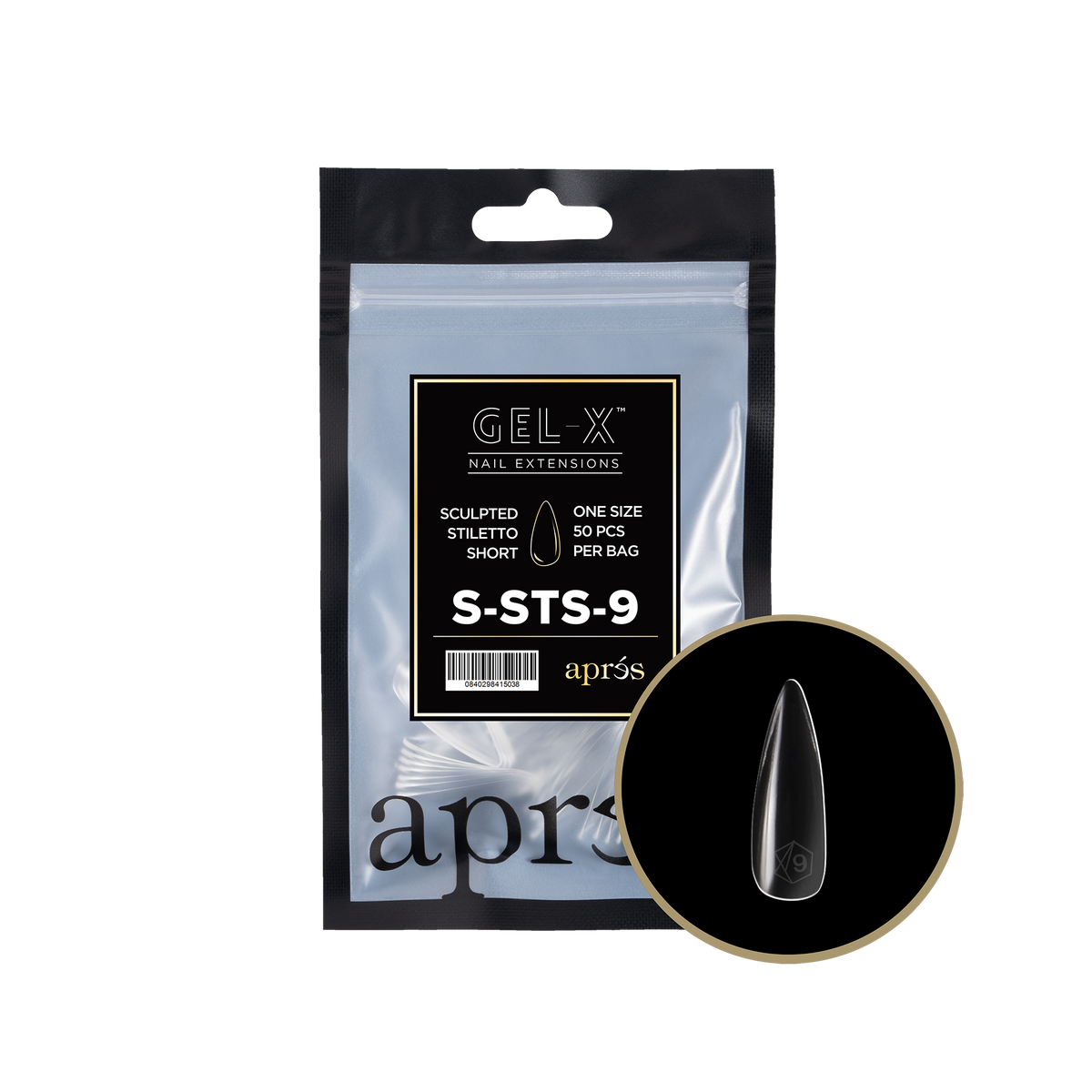 GEL-X SCULPTED STILETTO SHORT 2.0 REFILL BAG