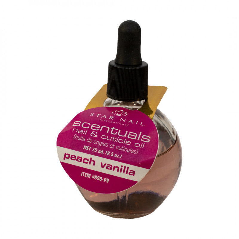 CUTICLE OIL - PEACH &amp;amp; VANILLA - STAR NAIL