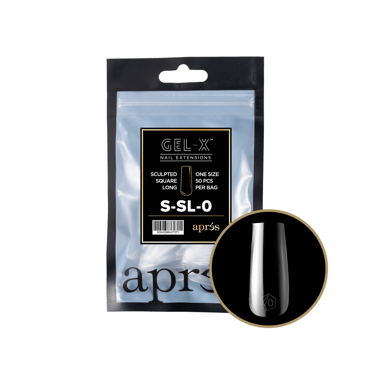 GEL-X SCULPTED SQUARE LONG 2.0 REFILL BAG