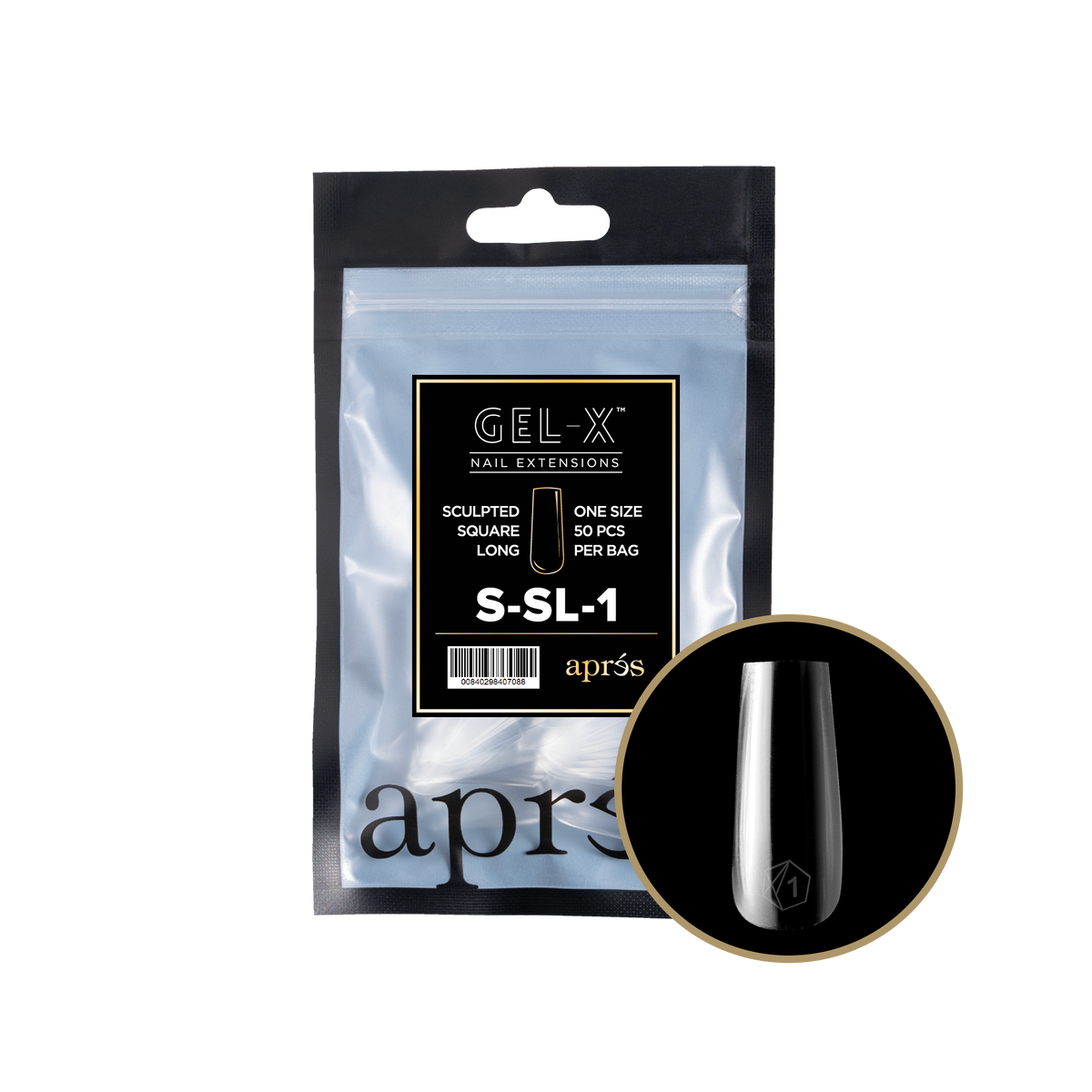 GEL-X SCULPTED SQUARE LONG 2.0 REFILL BAG