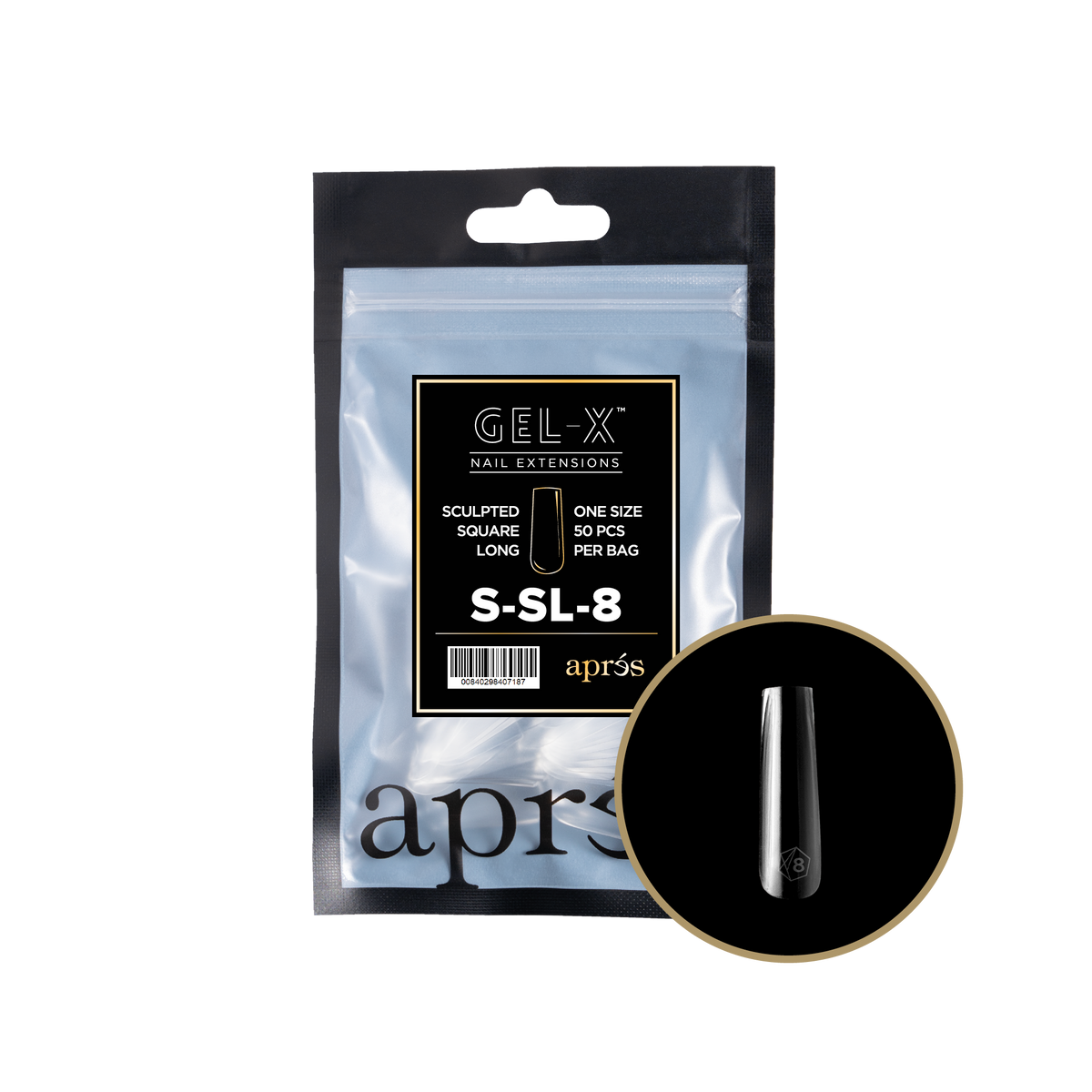 GEL-X SCULPTED SQUARE LONG 2.0 REFILL BAG