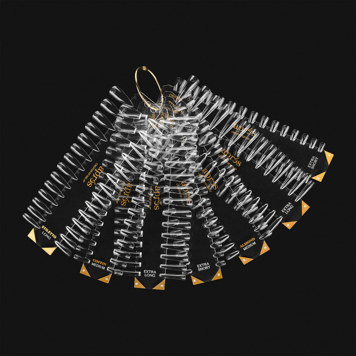 COFFIN LONG - NATURAL/SCULPTED | GEL-X TIP SWATCH - APRÉS NAIL