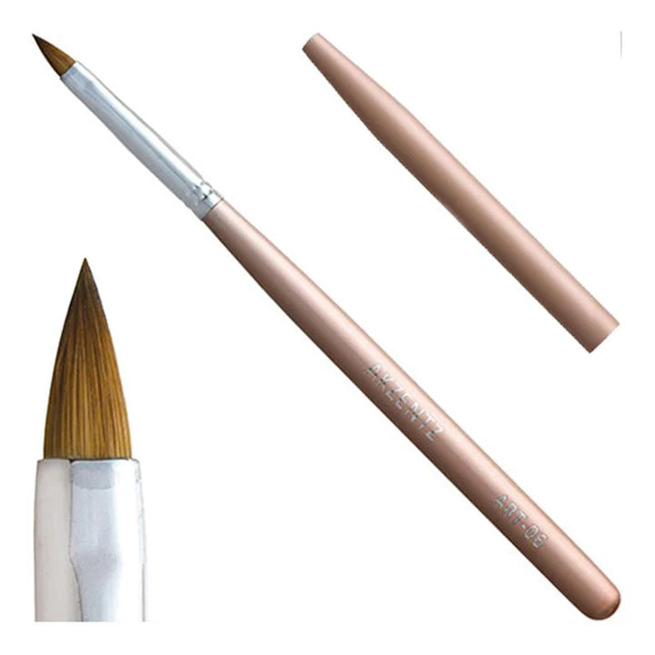 ENSEMBLE DE 8 PINCEAUX AKZENTZ - 𝐒𝐀𝐍𝐒 ÉTUI