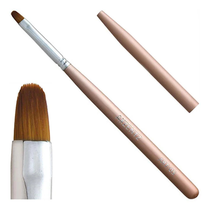 AKZENTZ 8-PIECE NAIL ART BRUSH SET - WITH CASE