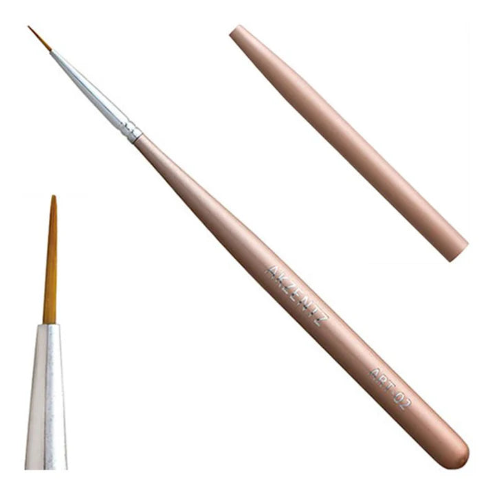 ENSEMBLE DE 8 PINCEAUX AKZENTZ - 𝐒𝐀𝐍𝐒 ÉTUI