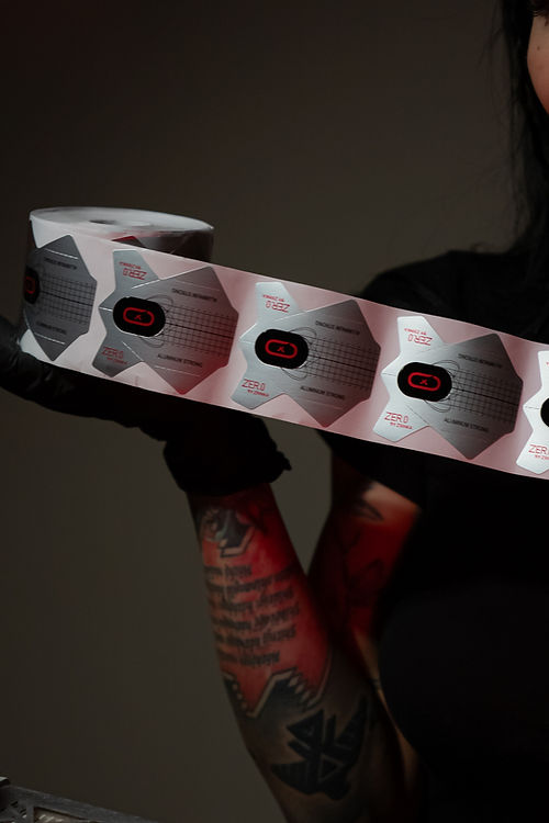 CHABLON D'ALUMINIUM - ZER.O BY ZRINKA