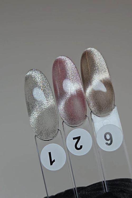 MAGNETIC GEL SILVER 001 | GEL NAIL POLISH - ZER.O BY ZRINKA 