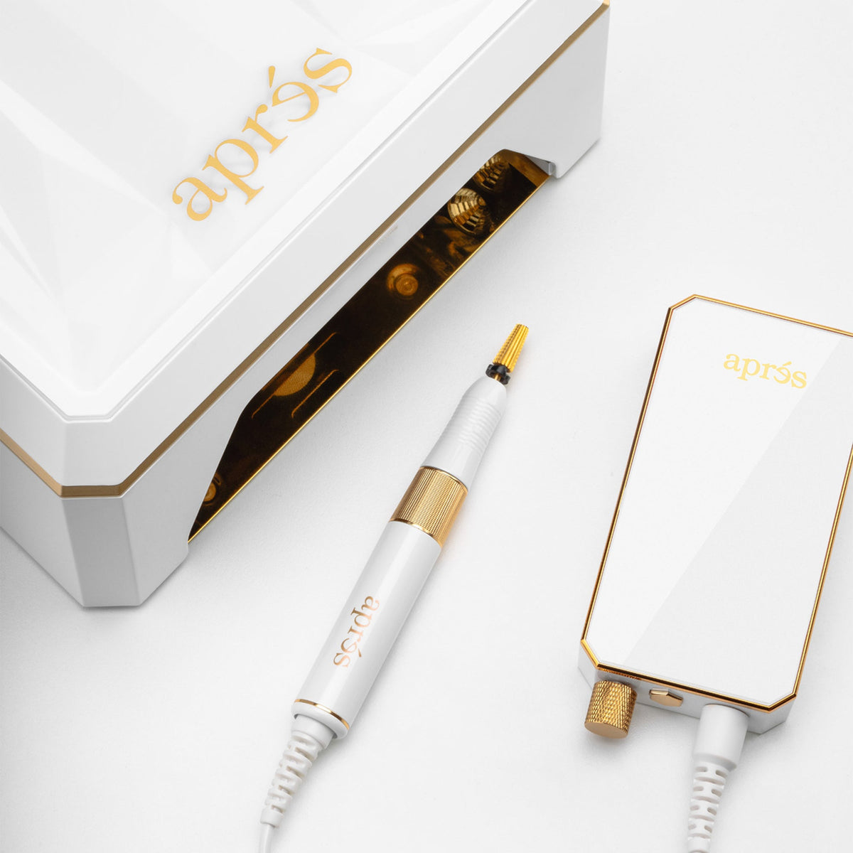 LE DUO ESSENTIEL | BLANC | ENSEMBLE D'OUTILS APRÉS - APRÉS NAIL