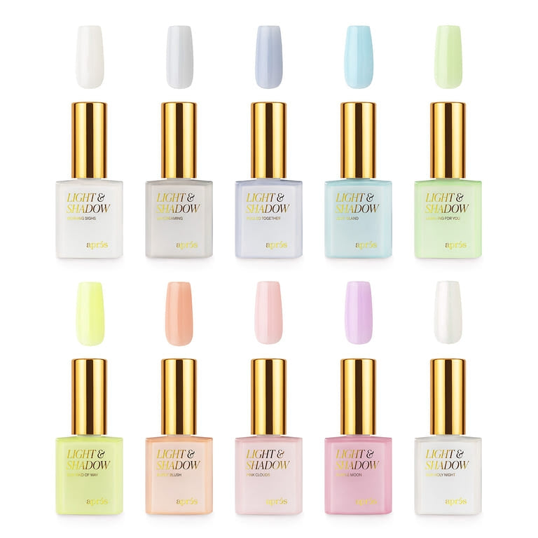 SUMMER - SET OF 10 | LIGHT AND SHADOW - APRÉS NAIL