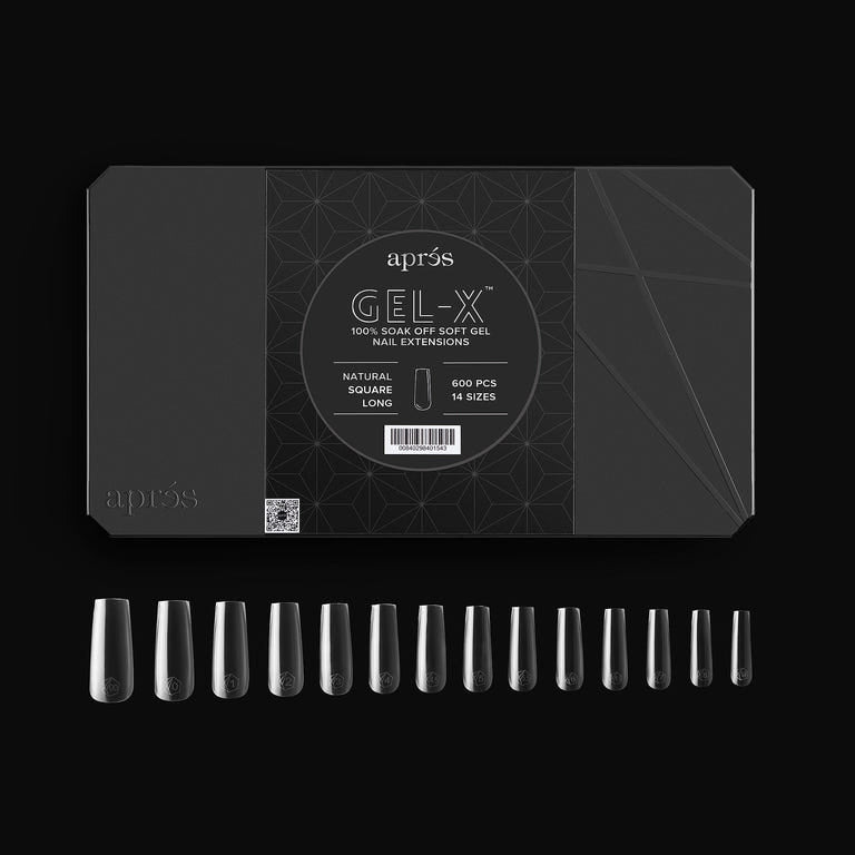 GEL-X NATURAL SQUARE BOXES