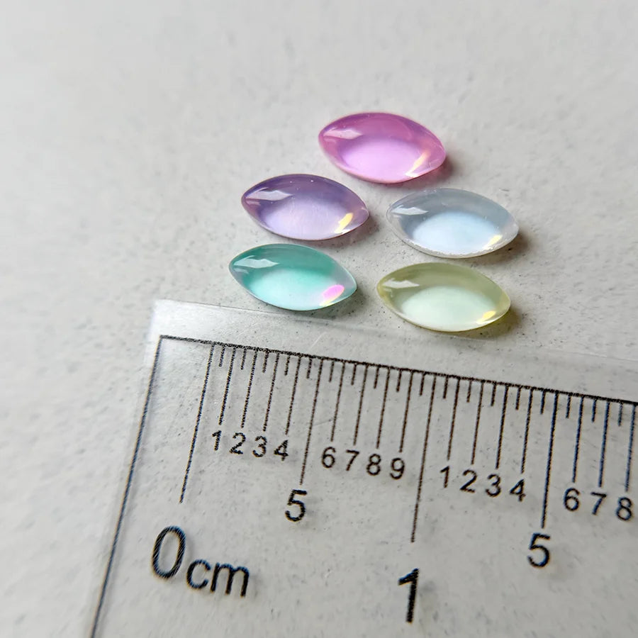 BIJOUX DE VERRE MINI | 5 COULEURS - MEM