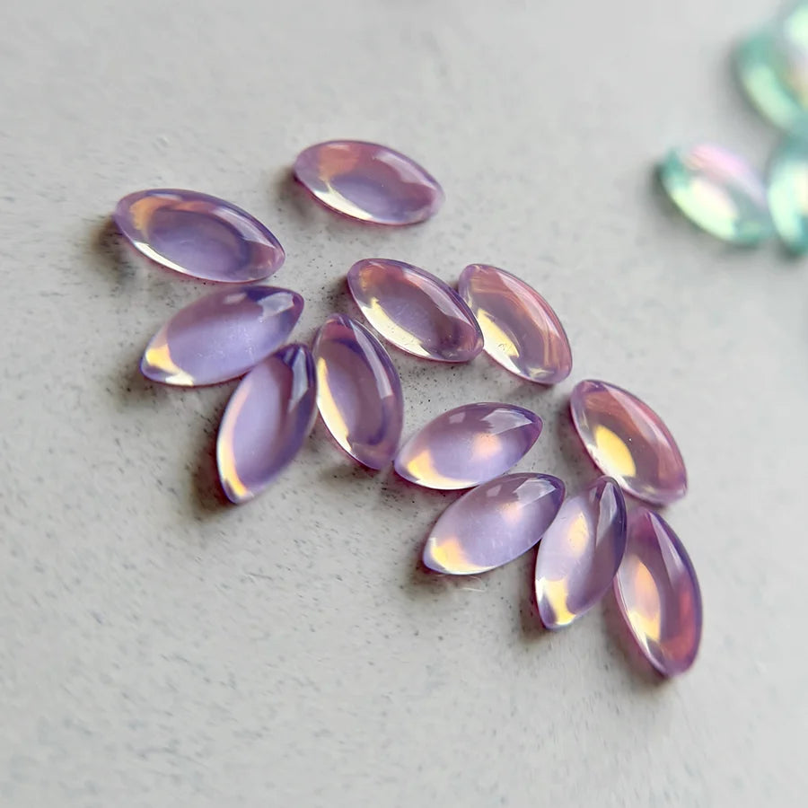 BIJOUX DE VERRE MINI | 5 COULEURS - MEM