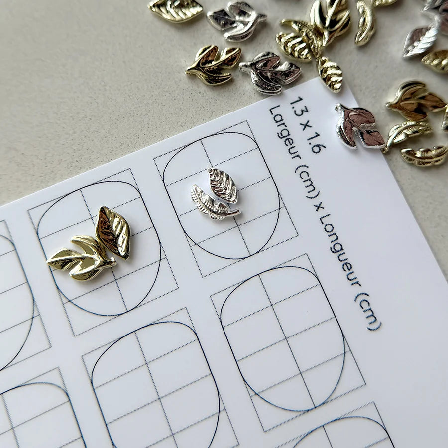 BIJOUX DE MÉTAUX | FEUILLES - MEM