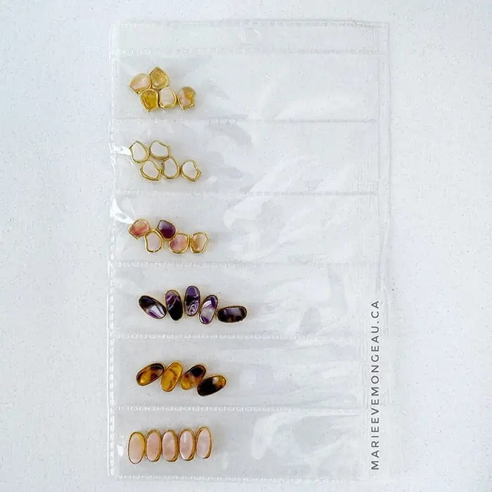 METAL JEWELRY | GOLD GEM SET - MEM 