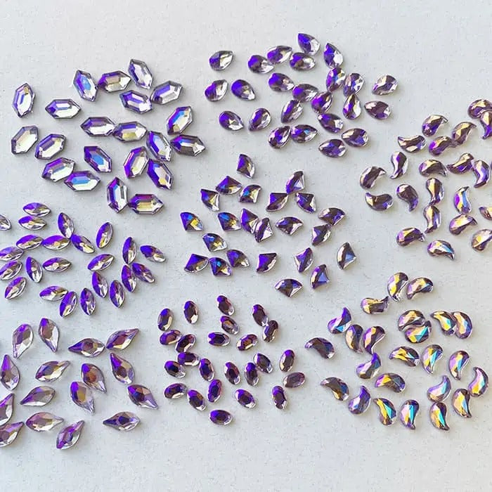 SHAPED DIAMONDS | PURPLE SKY - SMALL ASYMMETRICAL DIAMOND - MARIE-ÉVE MONGEAU