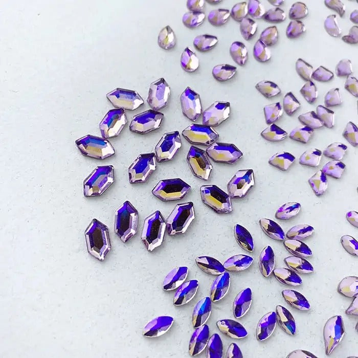 SHAPED DIAMONDS | PURPLE SKY - SMALL ASYMMETRICAL DIAMOND - MARIE-ÉVE MONGEAU