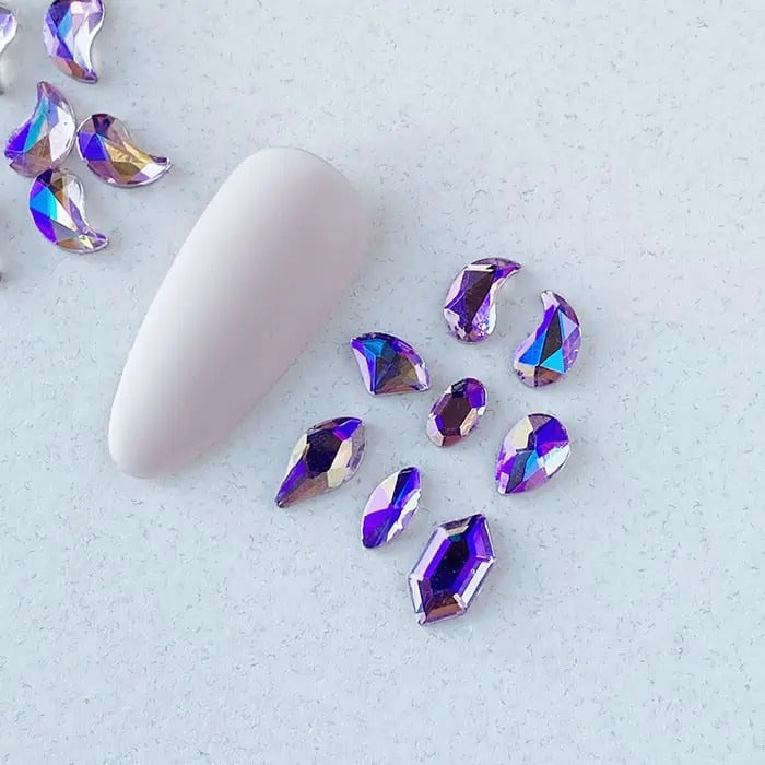 SHAPED DIAMONDS | PURPLE SKY - SMALL ASYMMETRICAL DIAMOND - MARIE-ÉVE MONGEAU