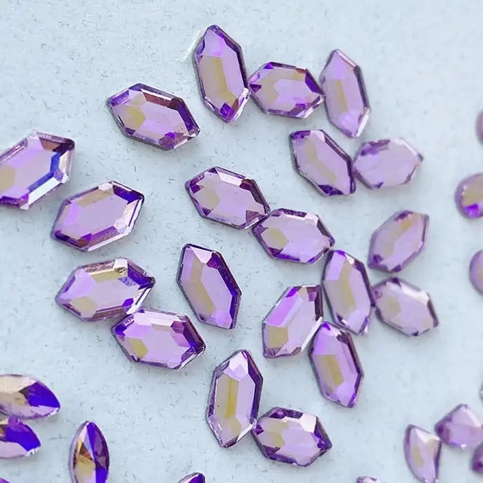 SHAPED DIAMONDS | PURPLE SKY - SMALL ASYMMETRICAL DIAMOND - MARIE-ÉVE MONGEAU