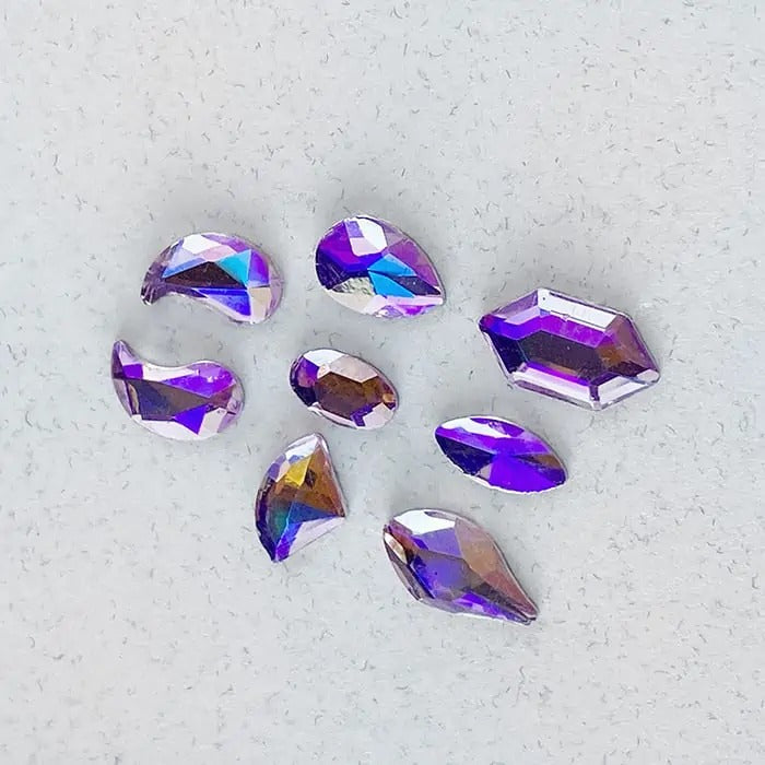 SHAPED DIAMONDS | PURPLE SKY - SMALL ASYMMETRICAL DIAMOND - MARIE-ÉVE MONGEAU