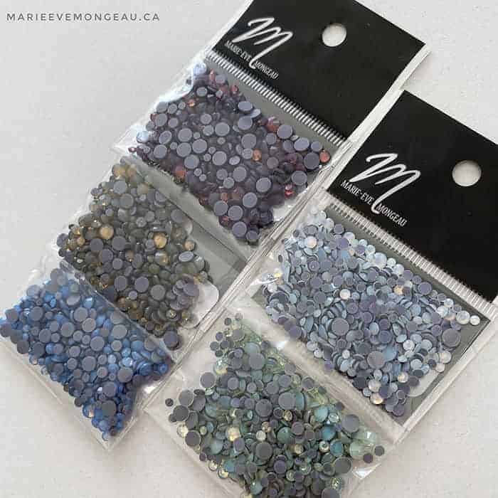 DIAMANTS COLLECTION PERLÉ | 5 COULEURS - MEM