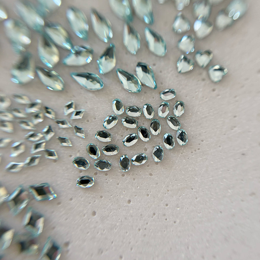 MINI SHAPED DIAMONDS | MALDIVES | MICRO OVAL - MEM 