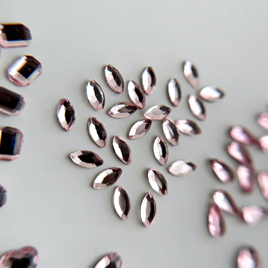 COMPLETE SET | ROSE CUT DIAMONDS - MEM