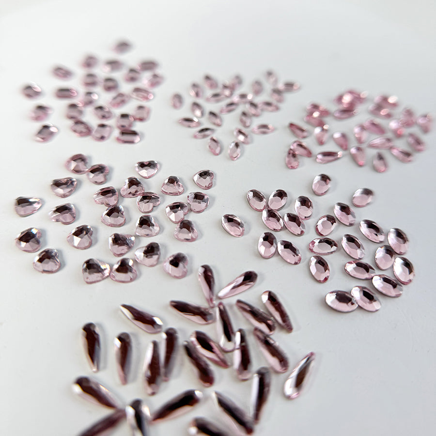 COMPLETE SET | SHAPED DIAMONDS | ROSÉ - MEM