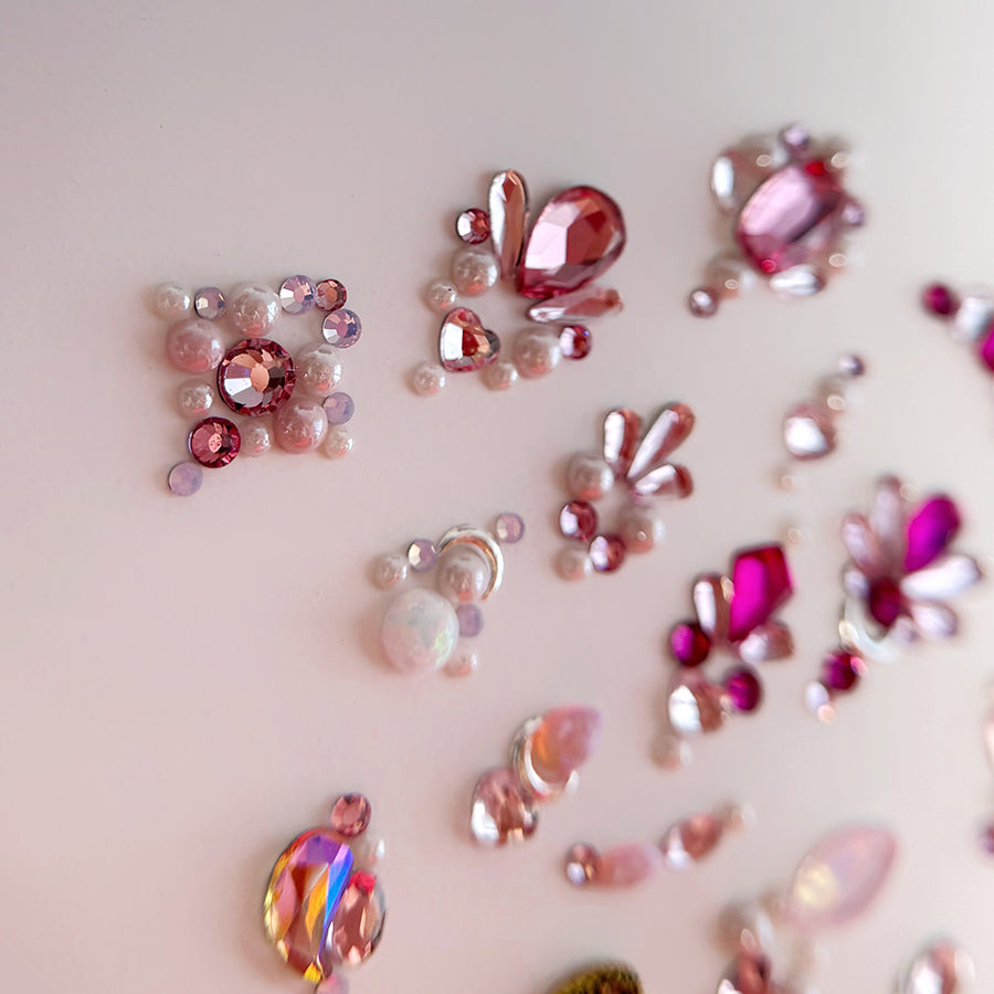COMPLETE SET | SHAPED DIAMONDS | ROSÉ - MEM