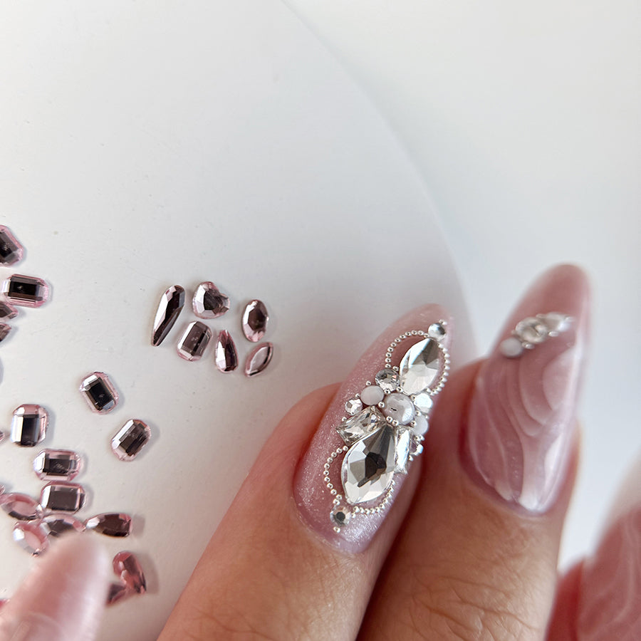 COMPLETE SET | SHAPED DIAMONDS | ROSÉ - MEM