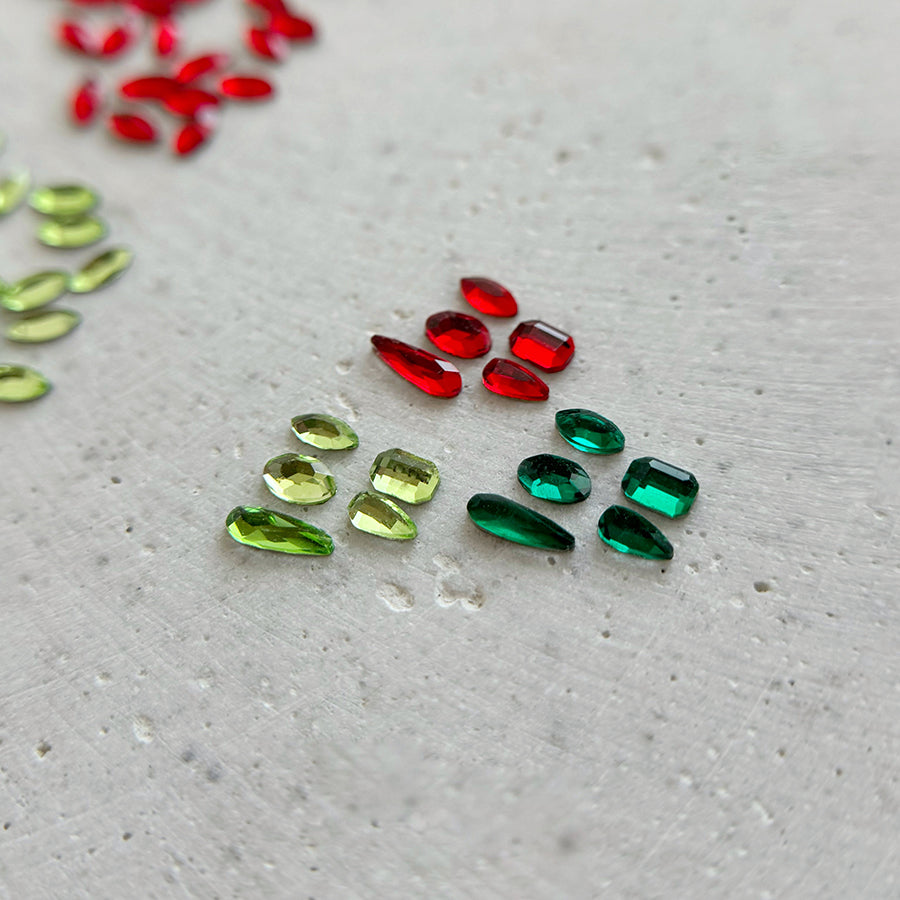 DIAMANTS FORMES | ROUGE | MINI OVALE - MEM