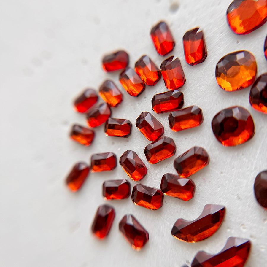 ENSEMBLE COMPLET | DIAMANTS FORMES | ROUILLE - MEM